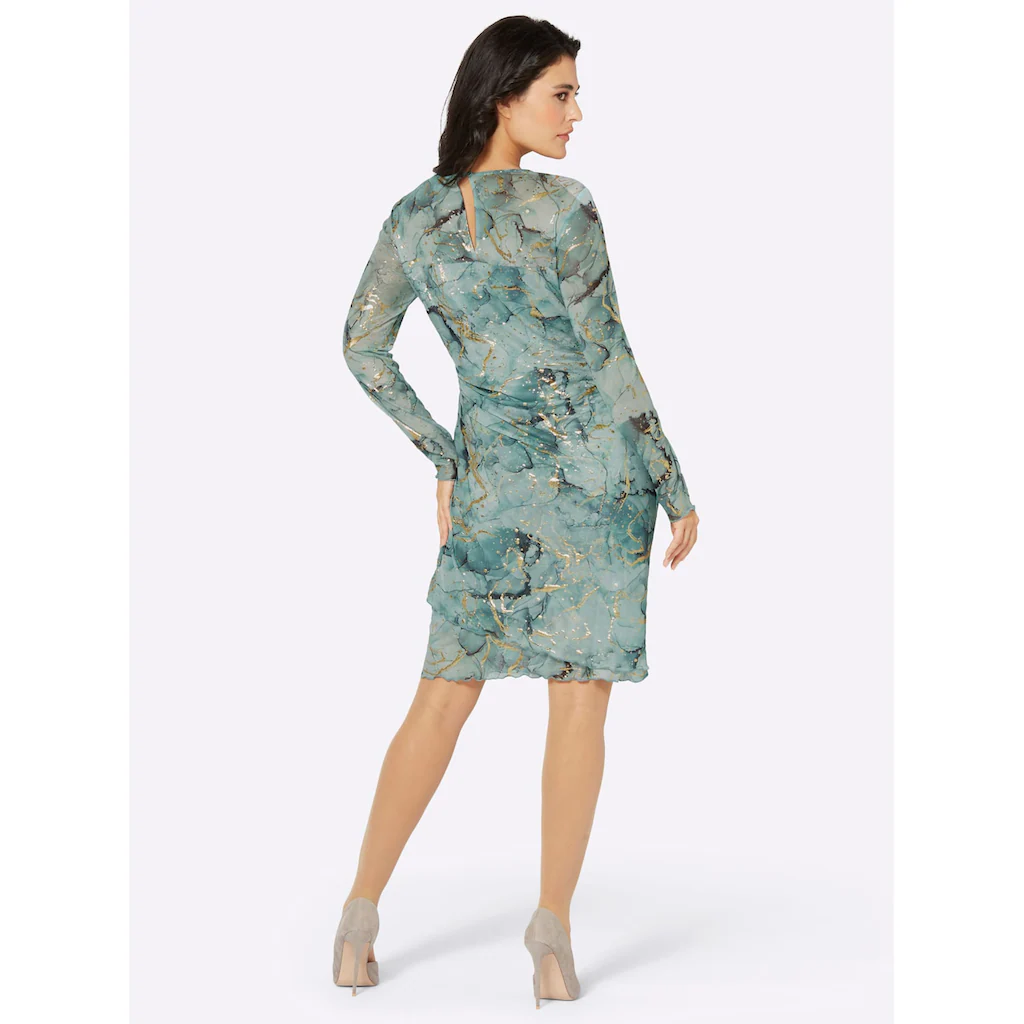 creation L Druckkleid »Mesh-Kleid« Rabatt