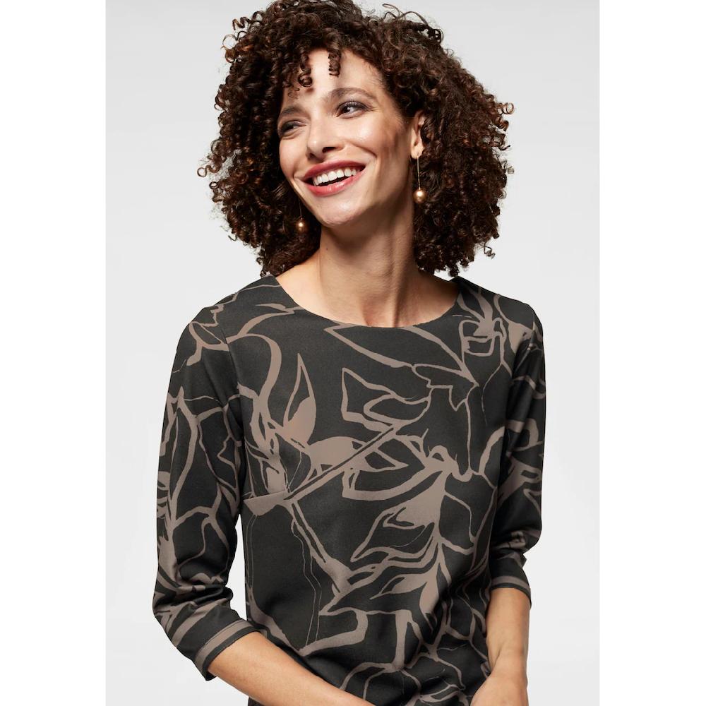 Aniston SELECTED Jerseykleid mit interessantem Allover-Print Günstig kaufen