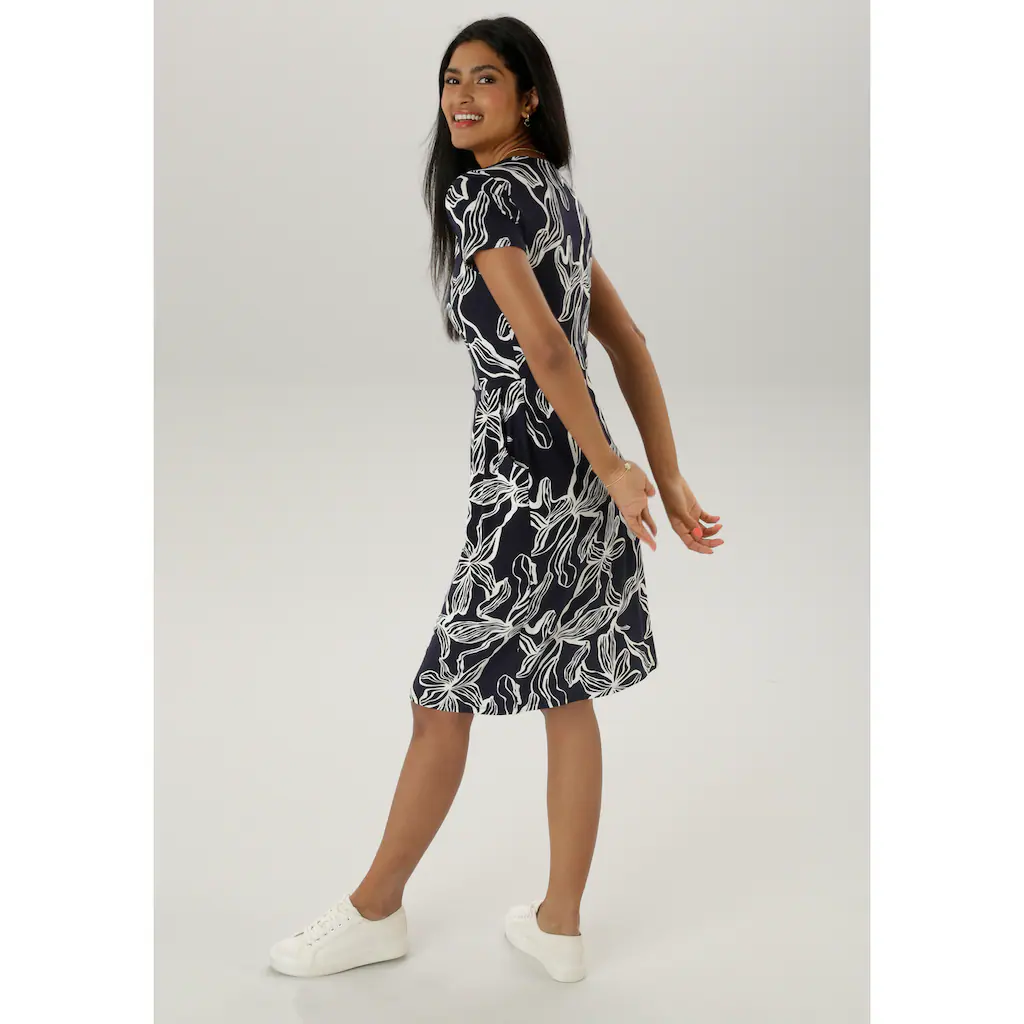 Aniston SELECTED Sommerkleid mit zwei Eingriffstaschen - NEUE KOLLEKTION Online Shopping