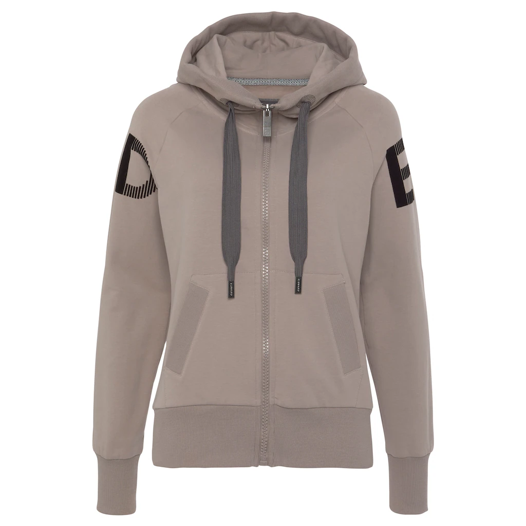 Elbsand Sweatjacke »Kekoa« mit großem Logodruck hinten bequeme Freizeitjacke mit Taschen Heißer Verkauf