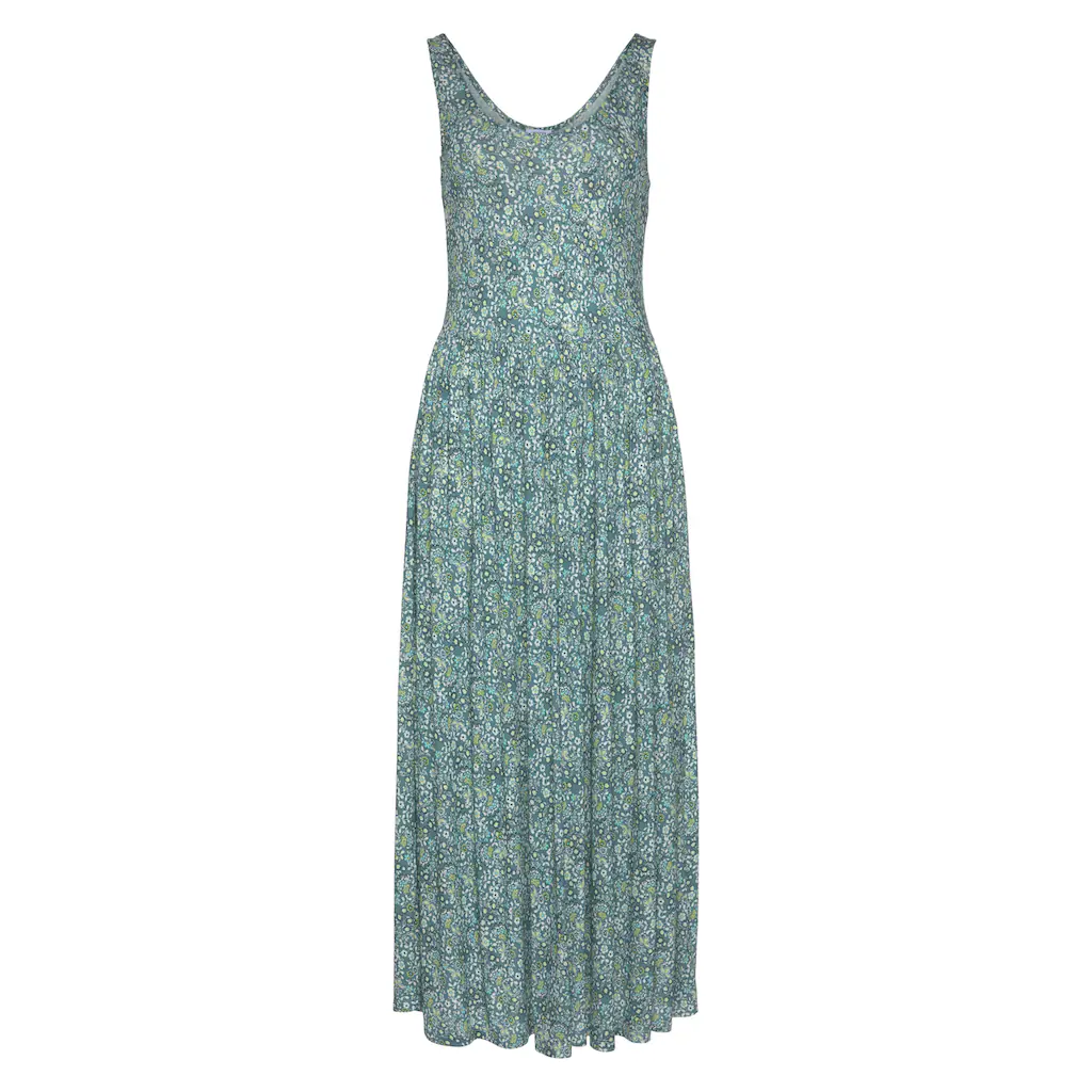 Vivance Midikleid mit Blümchendruck luftiges Sommerkleid Strandkleid Neueste Mode