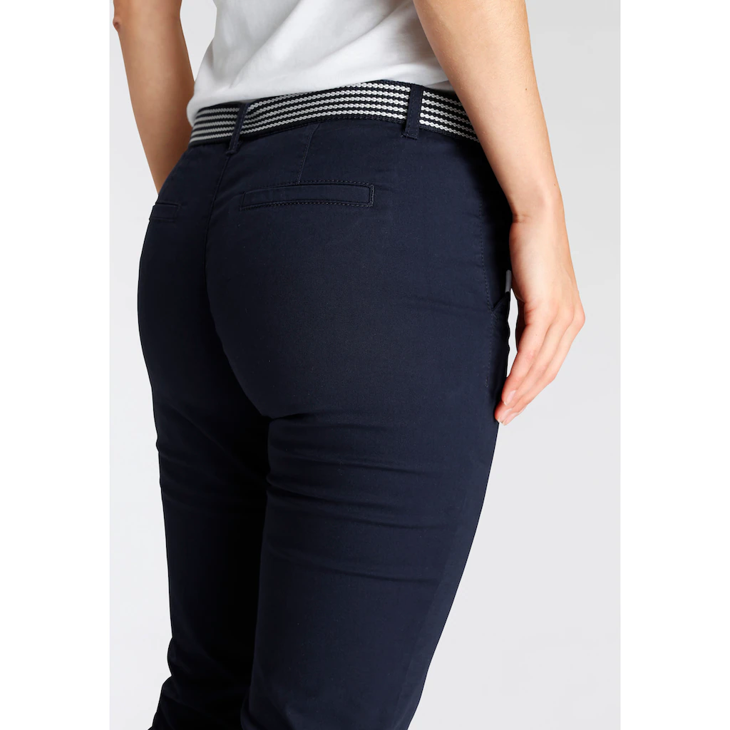 DELMAO Chinohose (Set 2 tlg. mit Gürtel) mit passendem Gürtel NEUE MARKE Zeitlich begrenztes Angebot