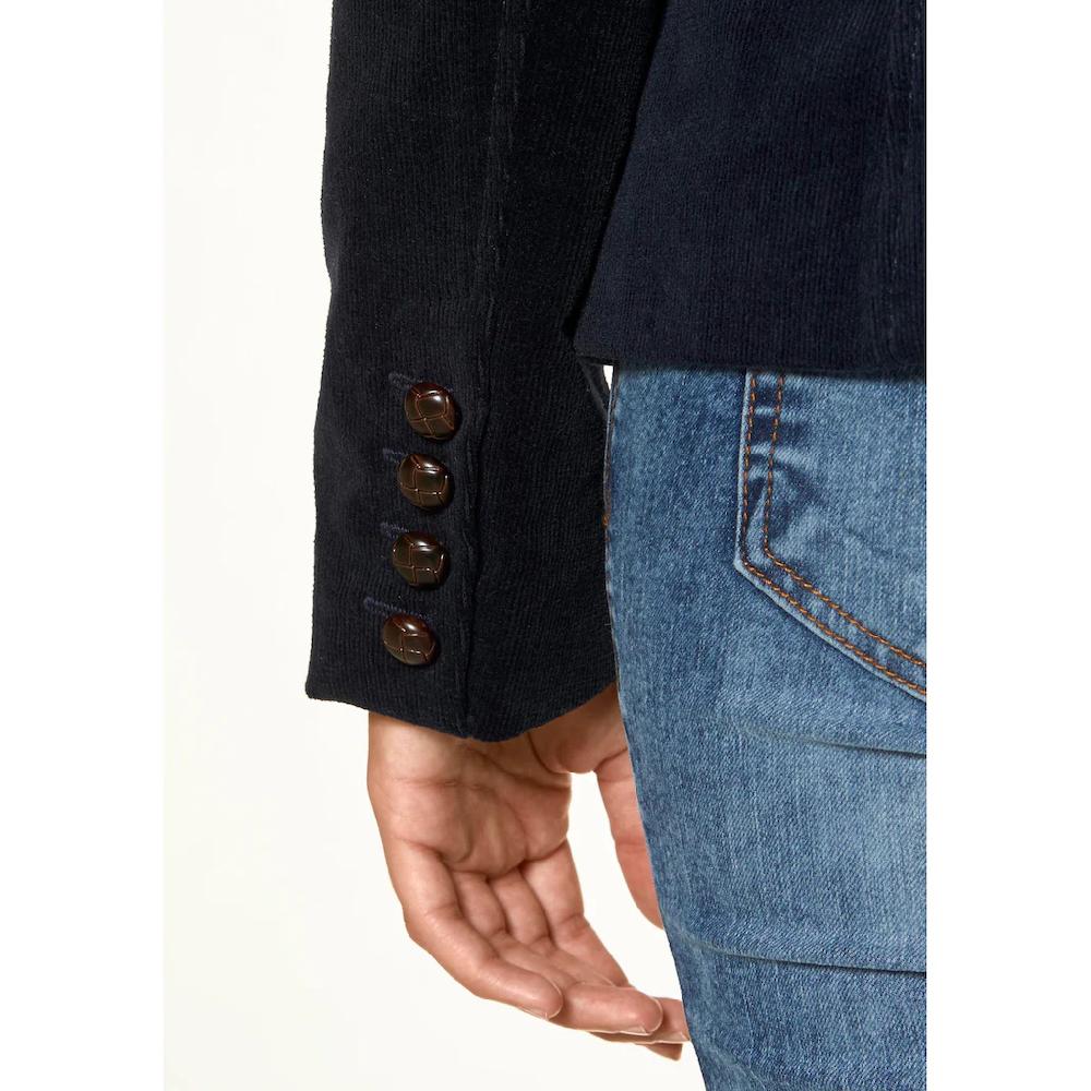 Aniston CASUAL Jackenblazer mit Stoff-Einfassungen und Ärmelpatches Blitzangebot