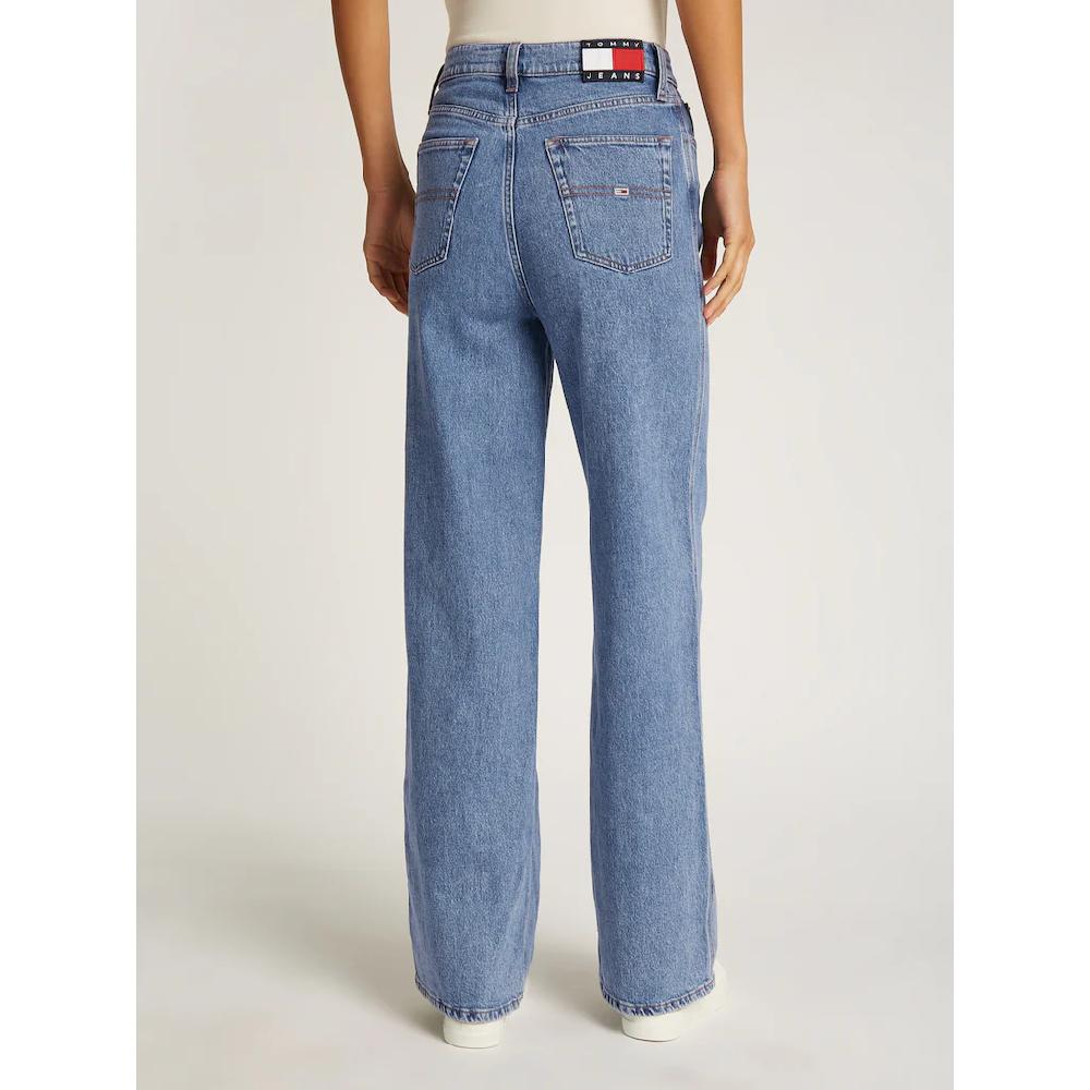 Tommy Jeans Weite Jeans »Claire High Rise« mit Logo-Badge Super Sparpreis