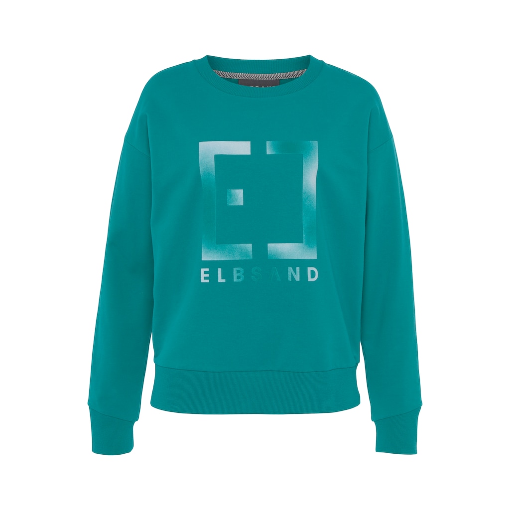 Elbsand Sweatshirt »Fionni« mit großem Logoprint sportlich-casual Letzte 2 Tage