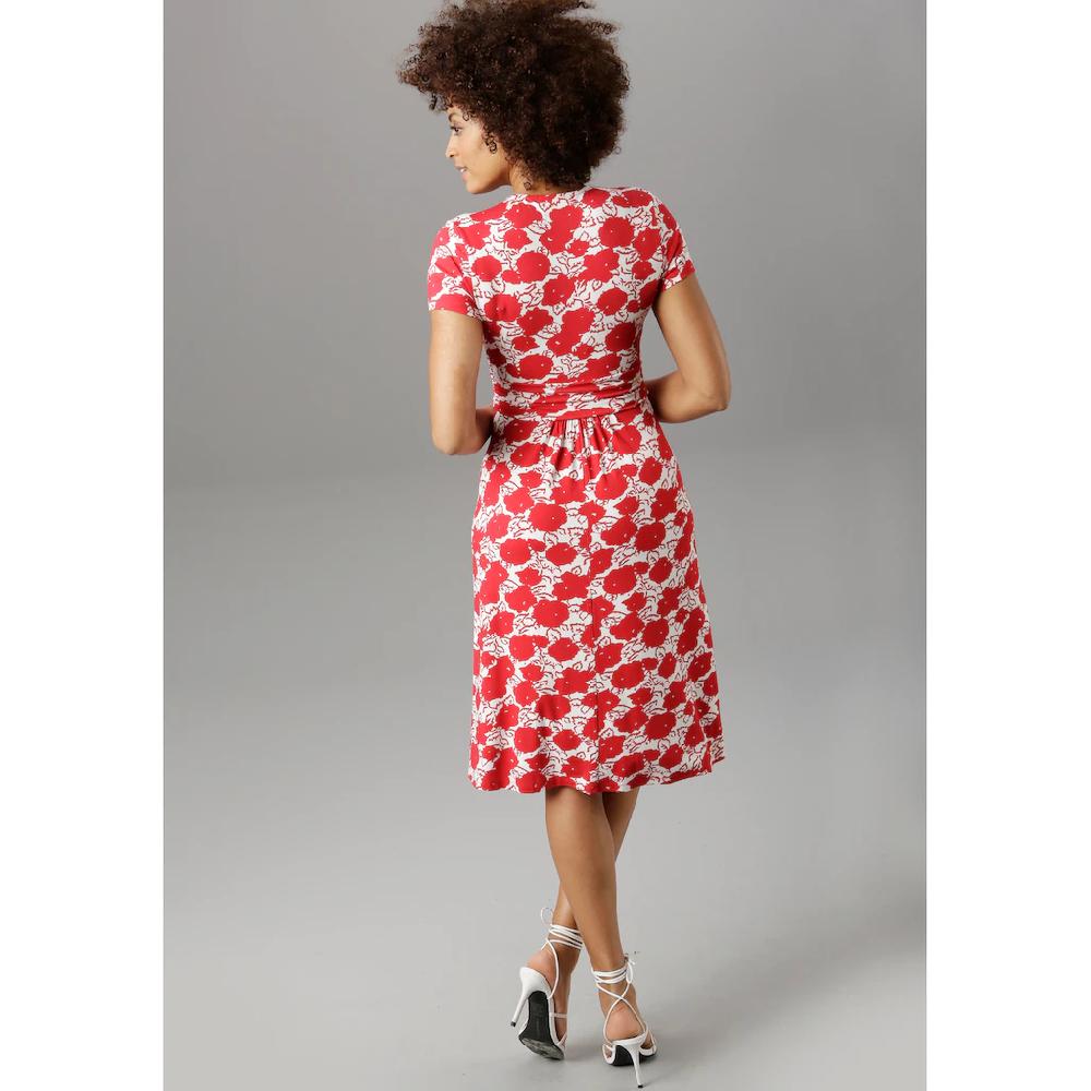 Aniston SELECTED Sommerkleid mit gewickeltem Ausschnitt Discount Store für neue Produkte