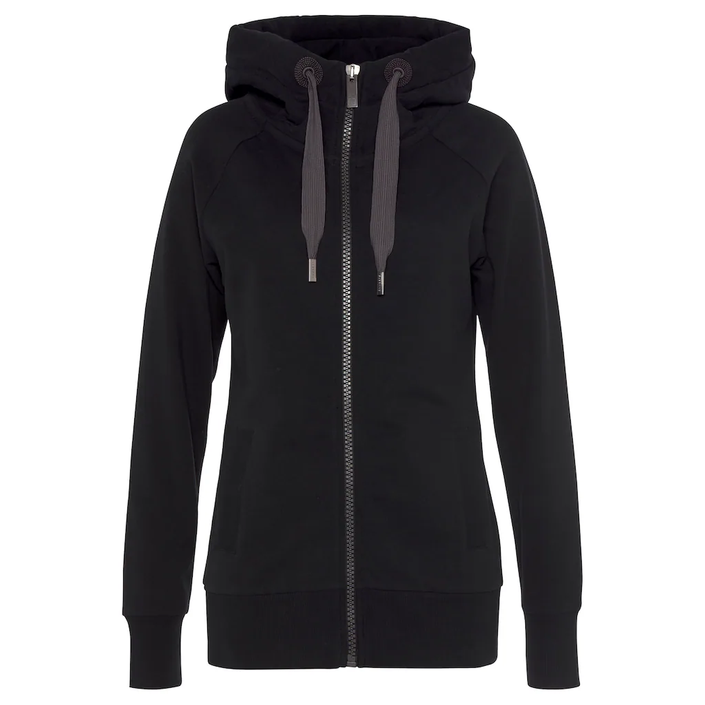 Elbsand Kapuzensweatjacke »Kria« mit Logodruck hinten lässige Freizeitjacke mit Taschen 50% Rabatt mit kostenlosem Versand