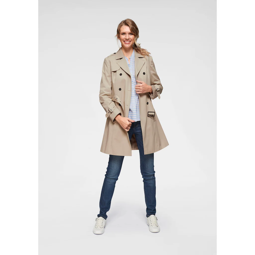Aniston CASUAL Trenchcoat mit Gürtel zum Regulieren Online