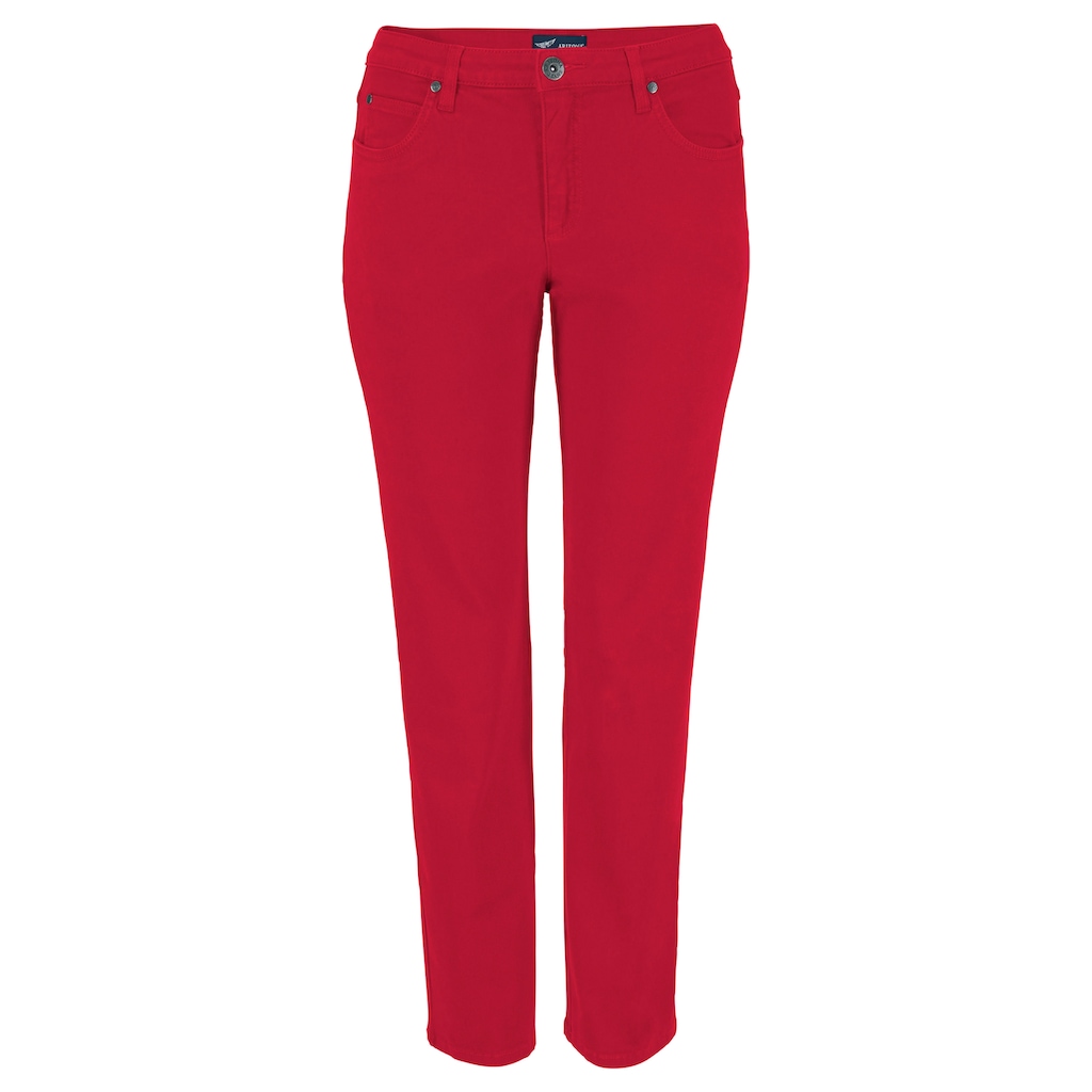 Arizona Gerade Jeans »Comfort-Fit« High Waist Versandkostenfrei