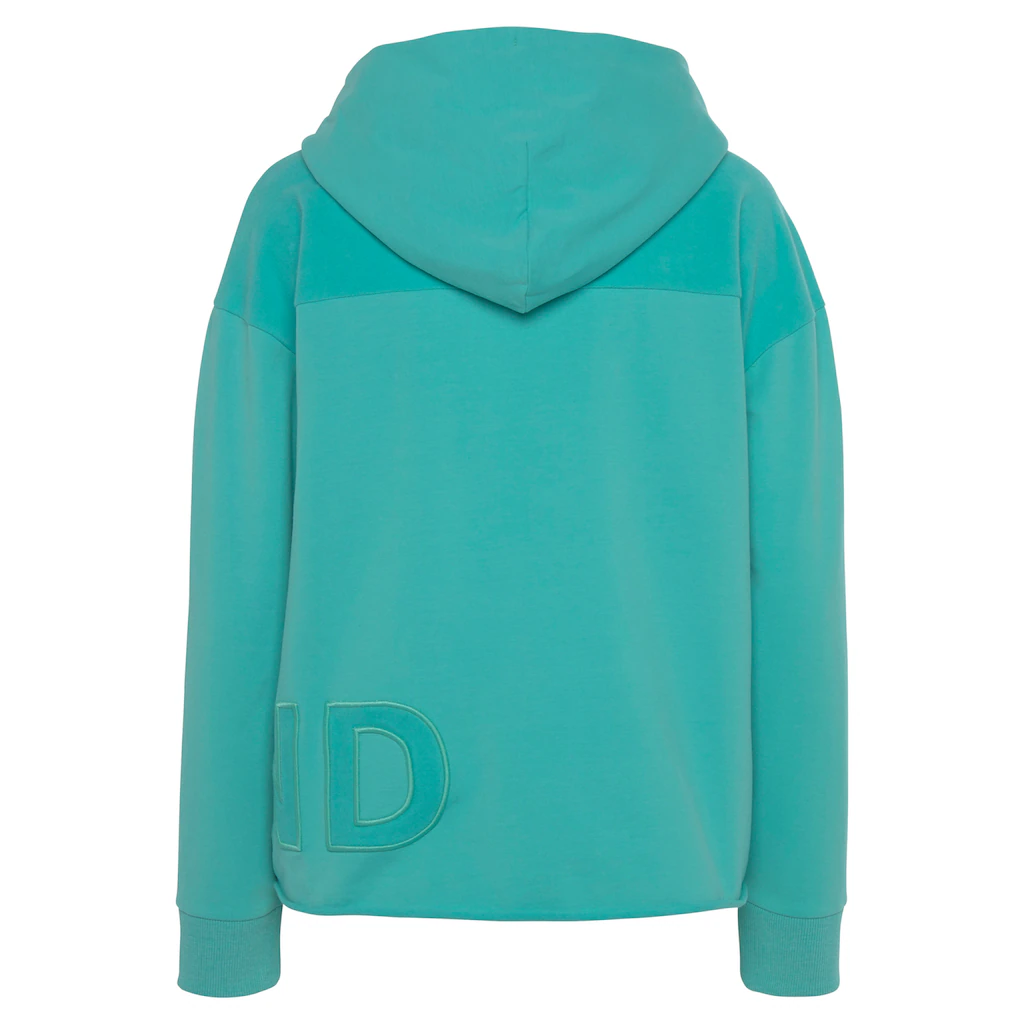 Elbsand Kapuzensweatshirt »Elgin« mit Logostickerei lockerer Hoodie aus elastischer Baumwolle Flash Sale