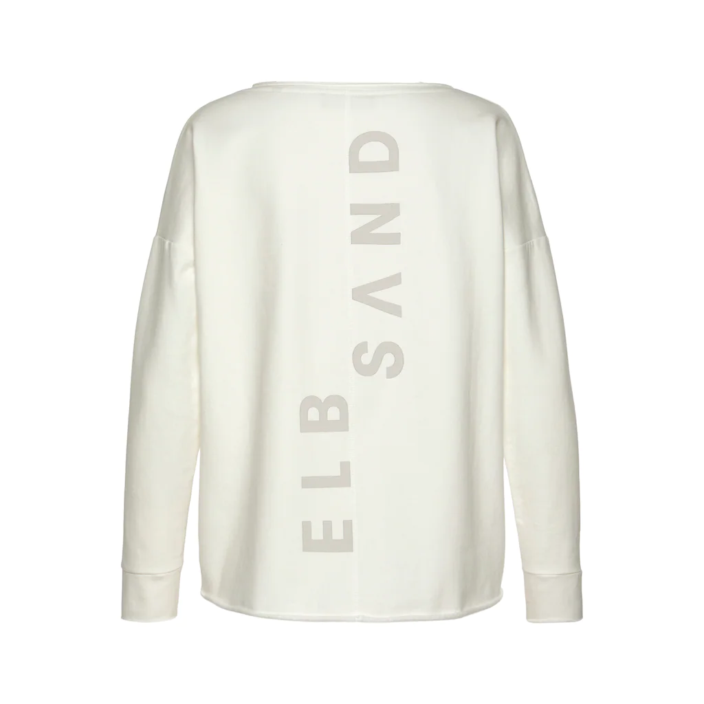 Elbsand Sweatshirt »Raina« mit Logoprint am Rücken sportlich-casual Online Shopping