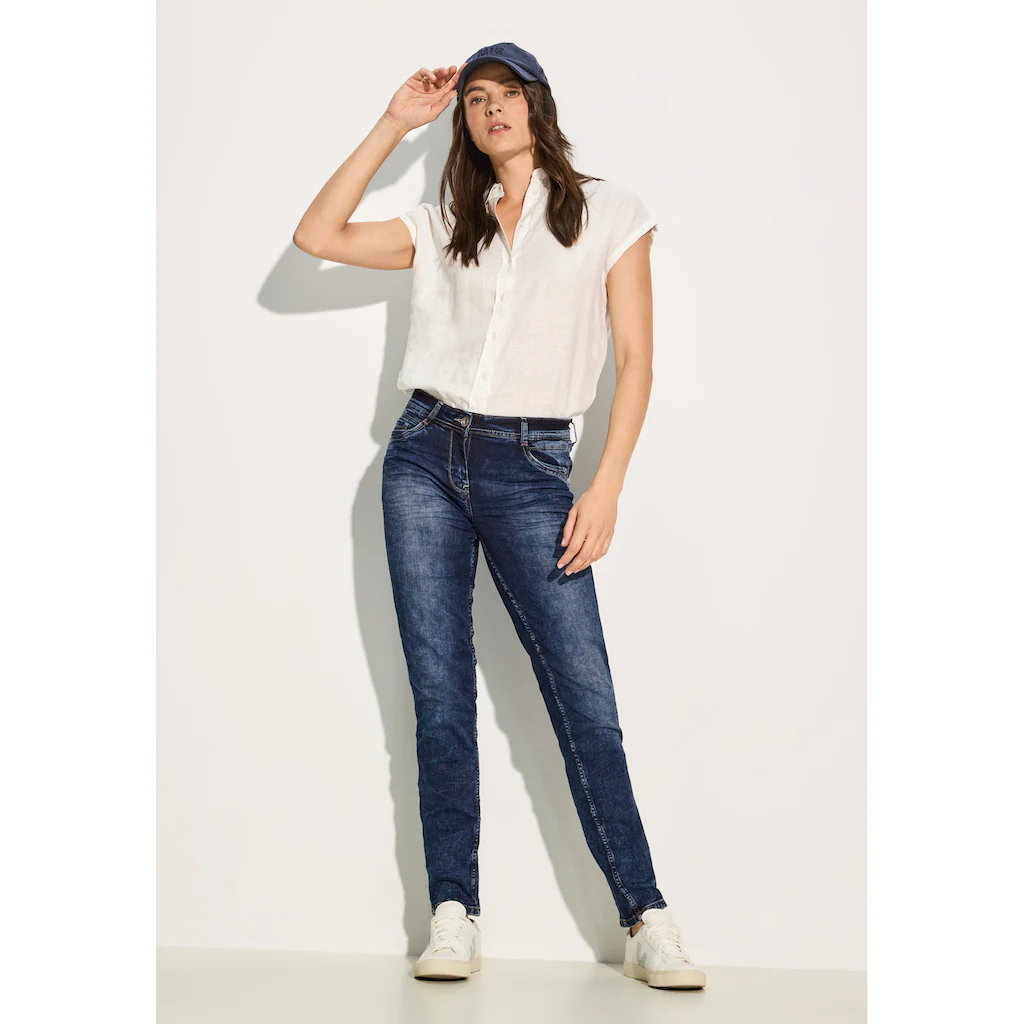 Cecil 5-Pocket-Jeans »Style Scarlett« im Casual Fit Cyber Monday