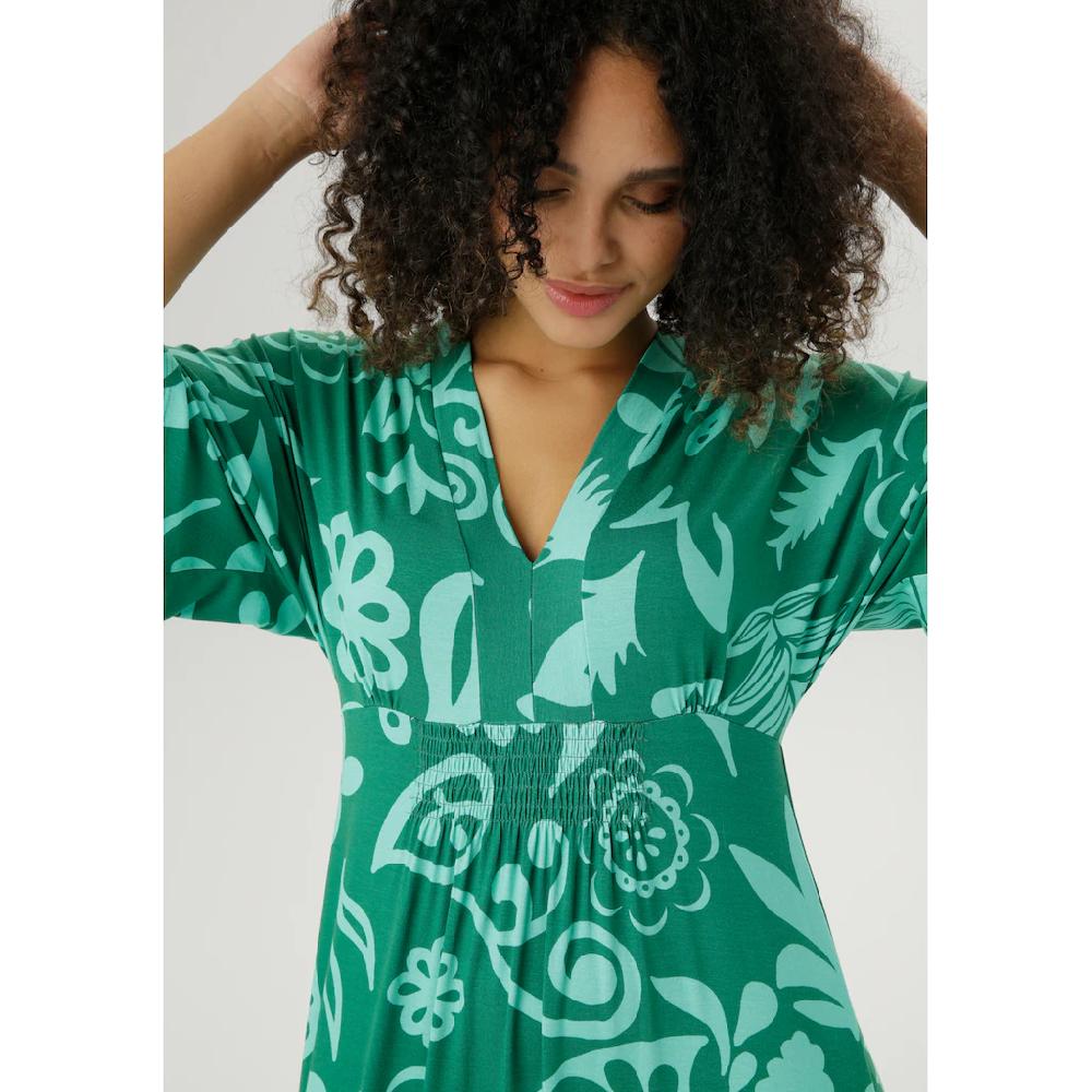Aniston SELECTED Maxikleid mit weiten 3/4-langen Ärmeln Vatertagsangebot