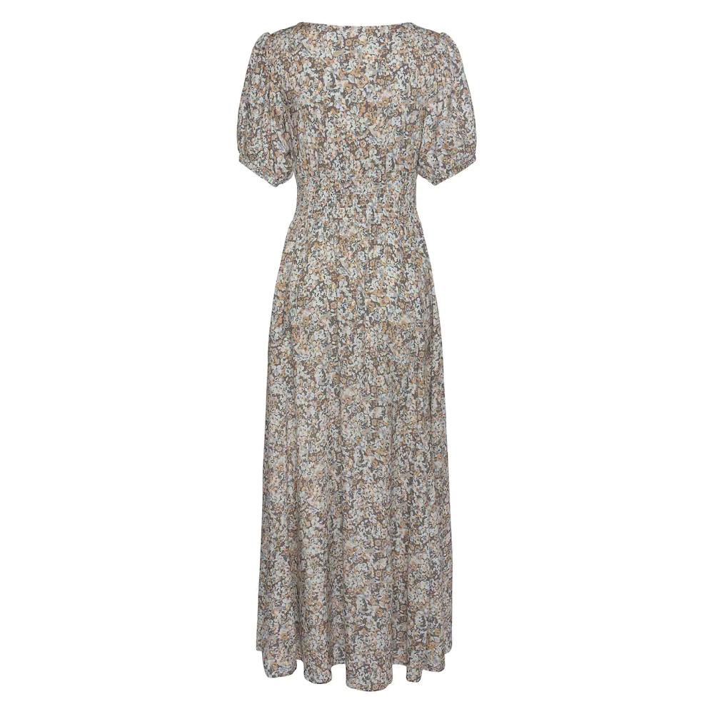 Vivance Maxikleid mit Blümchendruck und V-Ausschnitt luftiges Sommerkleid Valentinstagsangebot
