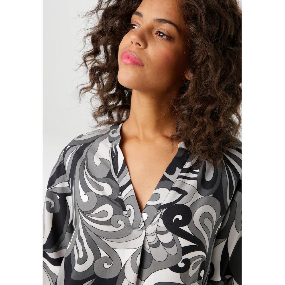Aniston CASUAL Sommerkleid mit farbharmonischem graphischem Druck Heißer Verkauf