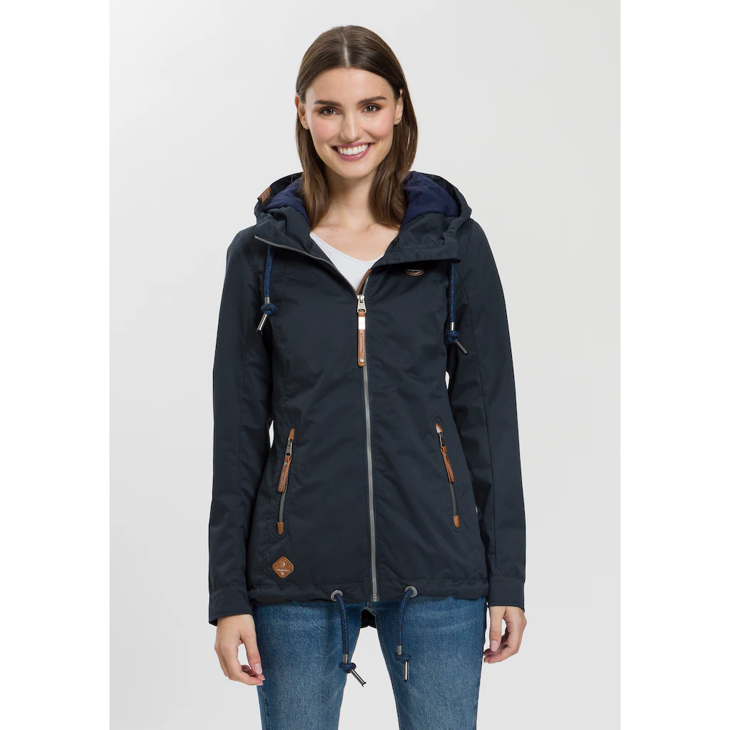 Ragwear Funktionsjacke »ZUZKA« mit Kapuze stylische Übergangs-Outdoor-Jacke Water repellent coating Exklusive Angebote