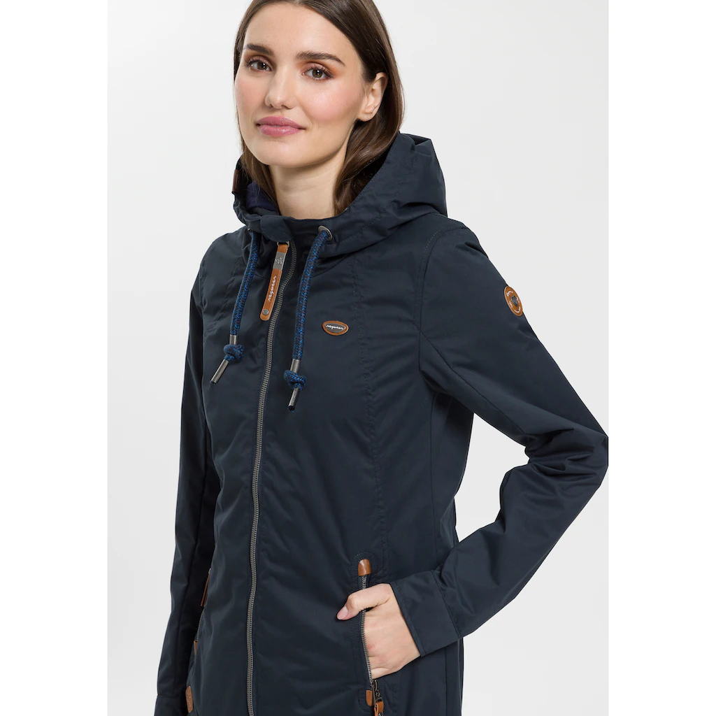 Ragwear Funktionsjacke »ZUZKA« mit Kapuze stylische Übergangs-Outdoor-Jacke Water repellent coating Exklusive Angebote