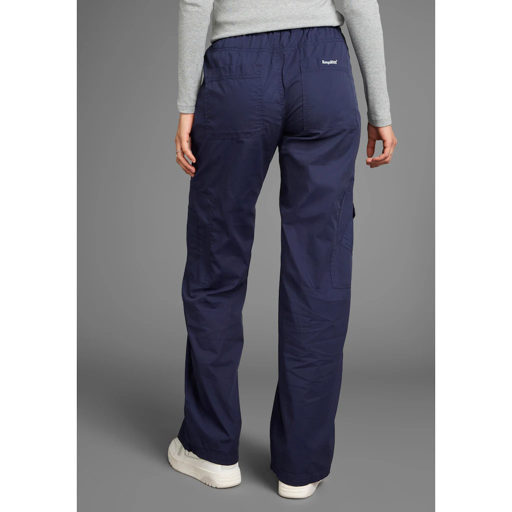 KangaROOS Cargohose (2 tlg. mit abnehmbarem Gürtel) mit besonderem Taschen-Design Sonderangebote