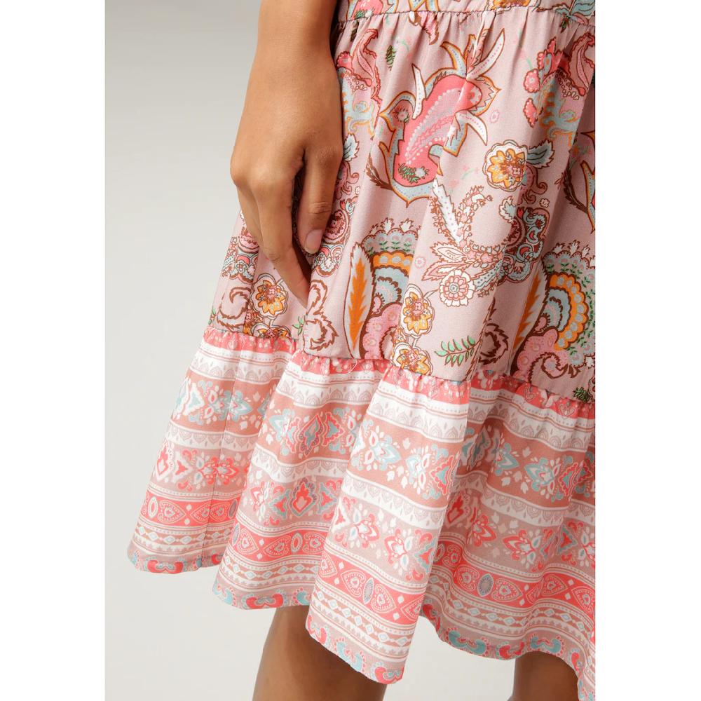 Aniston CASUAL Tunikakleid mit fantasievollem Druck Tiefpreis