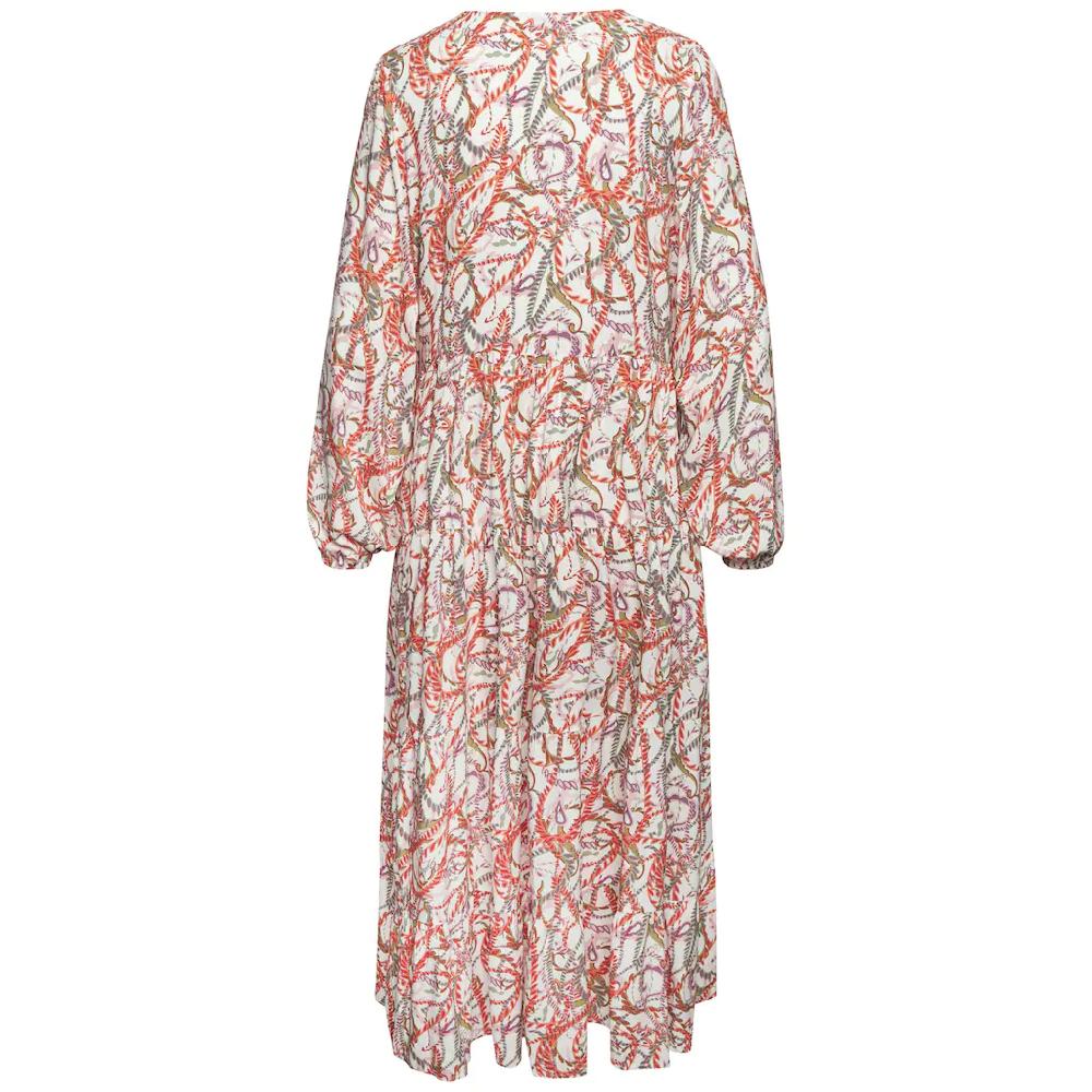 LASCANA Maxikleid mit Alloverprint und Volants langärmlig Druckkleid casual-chic Kostenlose Rückgabe