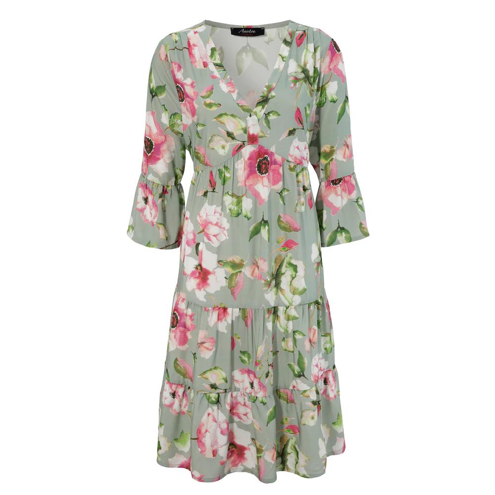 Aniston CASUAL Tunikakleid mit fantasievollem Blumendruck Neueste Stile