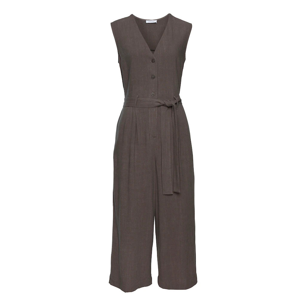 LASCANA Overall (mit Bindegürtel) und Taschen sommerlicher Jumpsuit casual-chic Letzter Tag