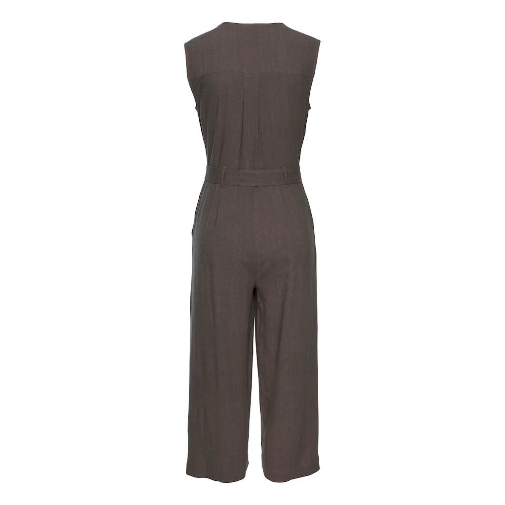 LASCANA Overall (mit Bindegürtel) und Taschen sommerlicher Jumpsuit casual-chic Letzter Tag