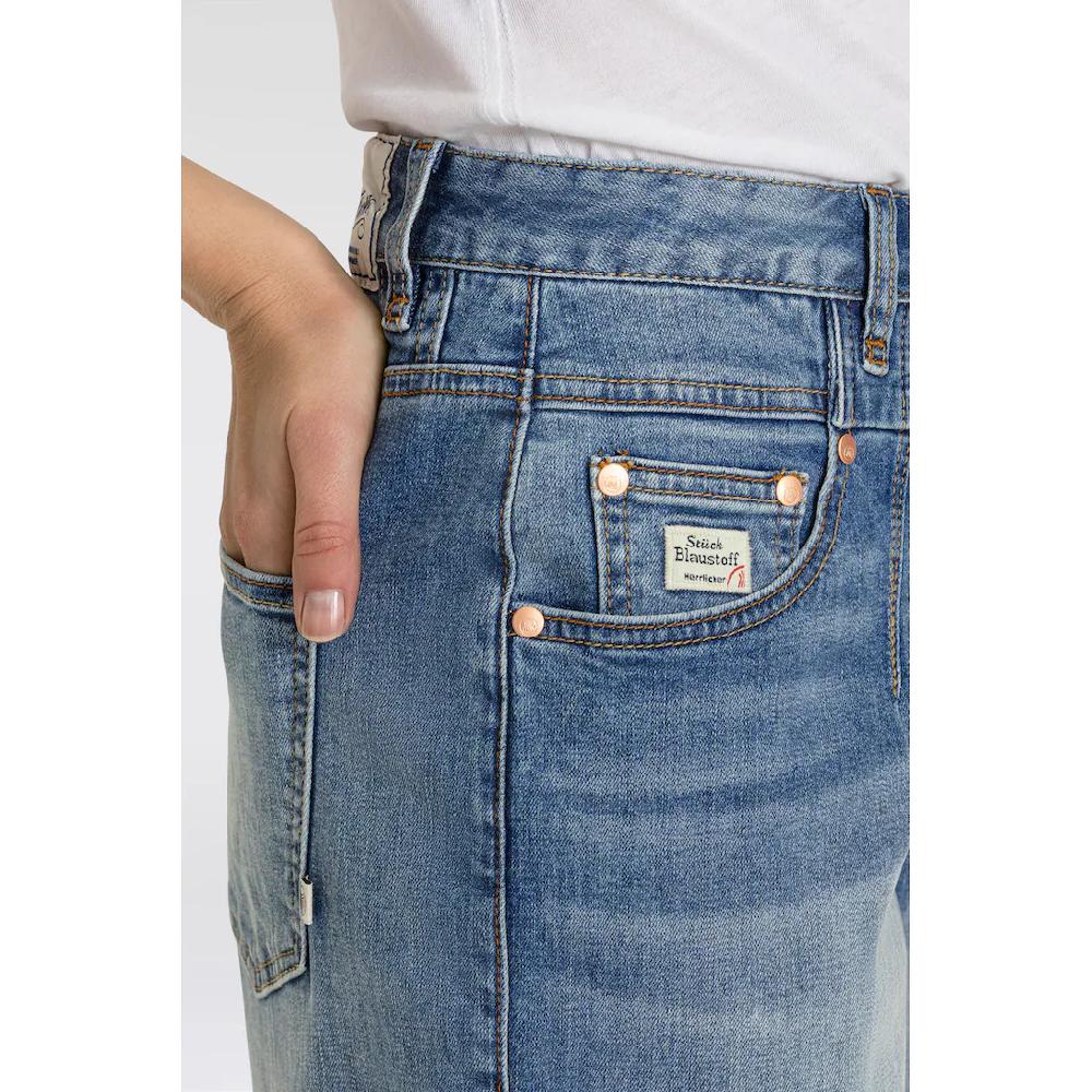 Herrlicher Loose-fit-Jeans »Brooke Organic Denim« in Cropped-Länge Fabrikverkauf