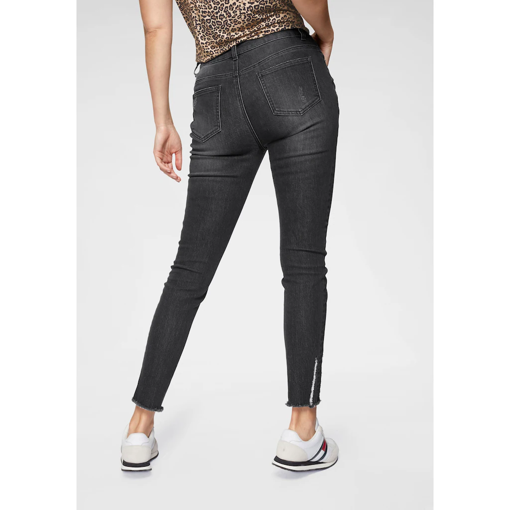 Aniston CASUAL Skinny-fit-Jeans mit Destroyed-Effekt Kostenloser Versand