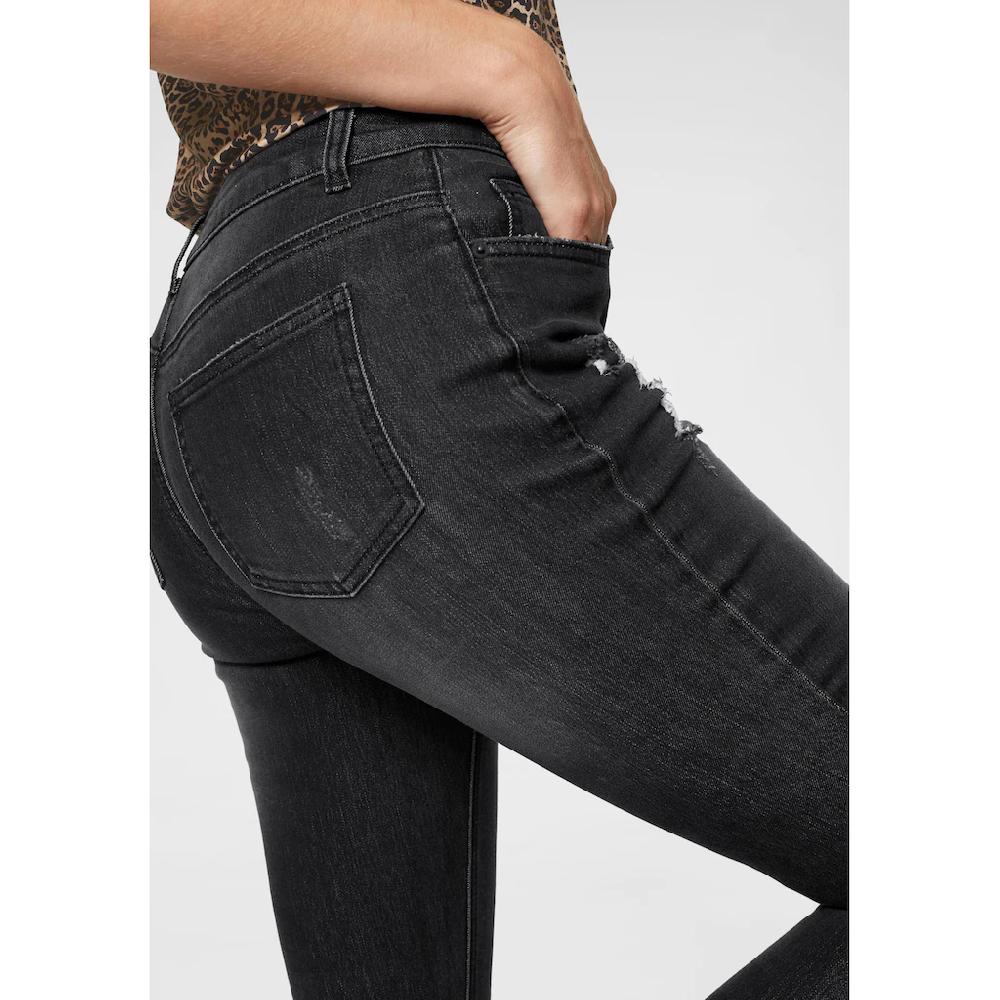 Aniston CASUAL Skinny-fit-Jeans mit Destroyed-Effekt Kostenloser Versand