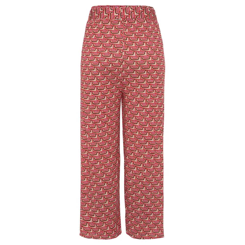 Vivance Culotte (mit Bindegürtel) mit Retroprint leichte Jerseyhose Sommerhose Saisonschlussverkauf