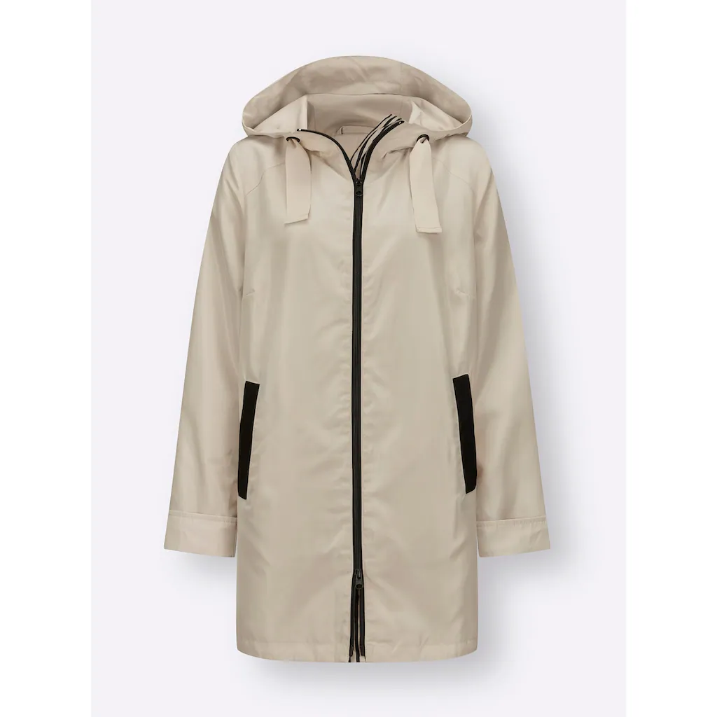 Classic Basics Langjacke mit Kapuze Jubiläumsangebot