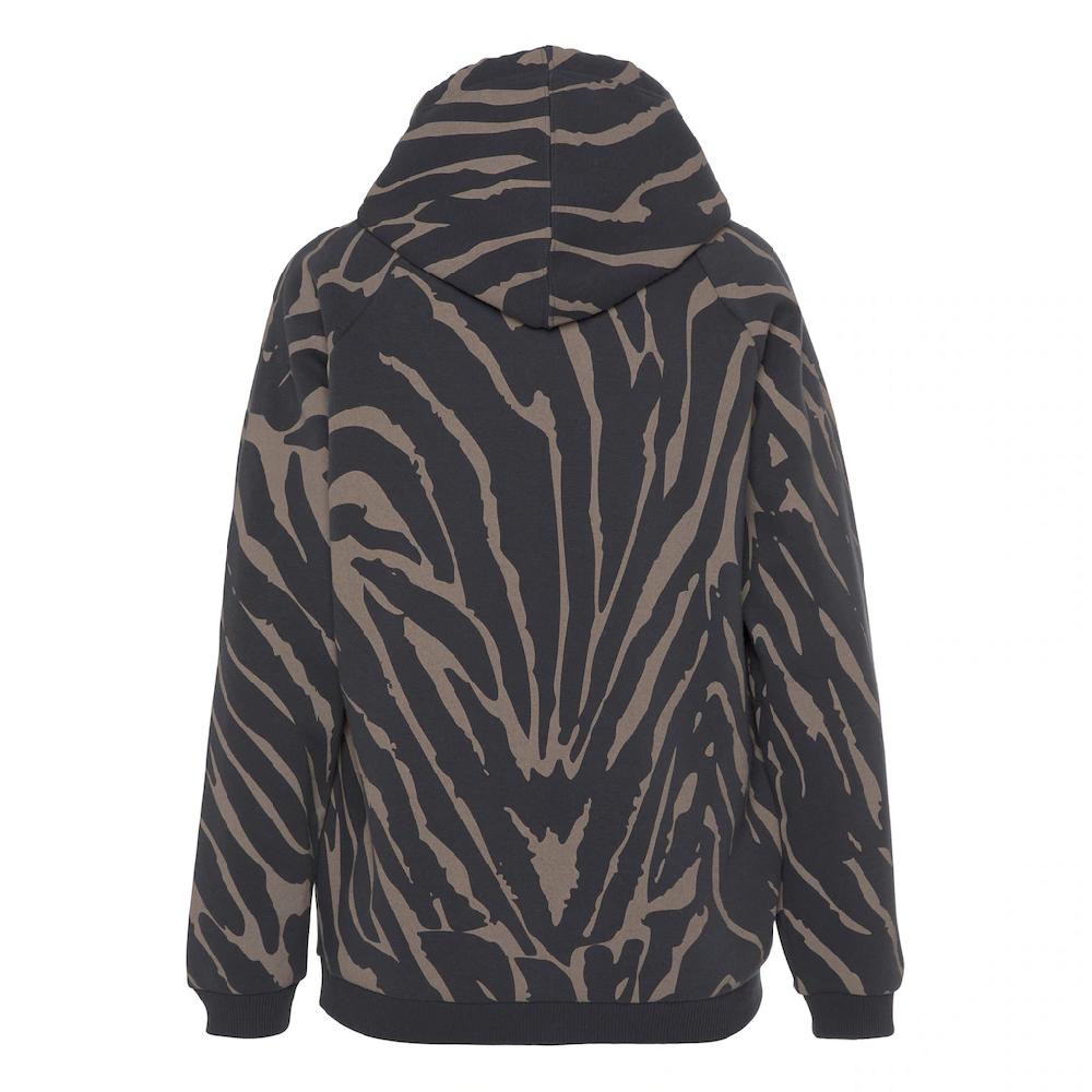 LASCANA Kapuzensweatshirt mit Zebramuster Loungewear Kauf eins, bekomm eins gratis