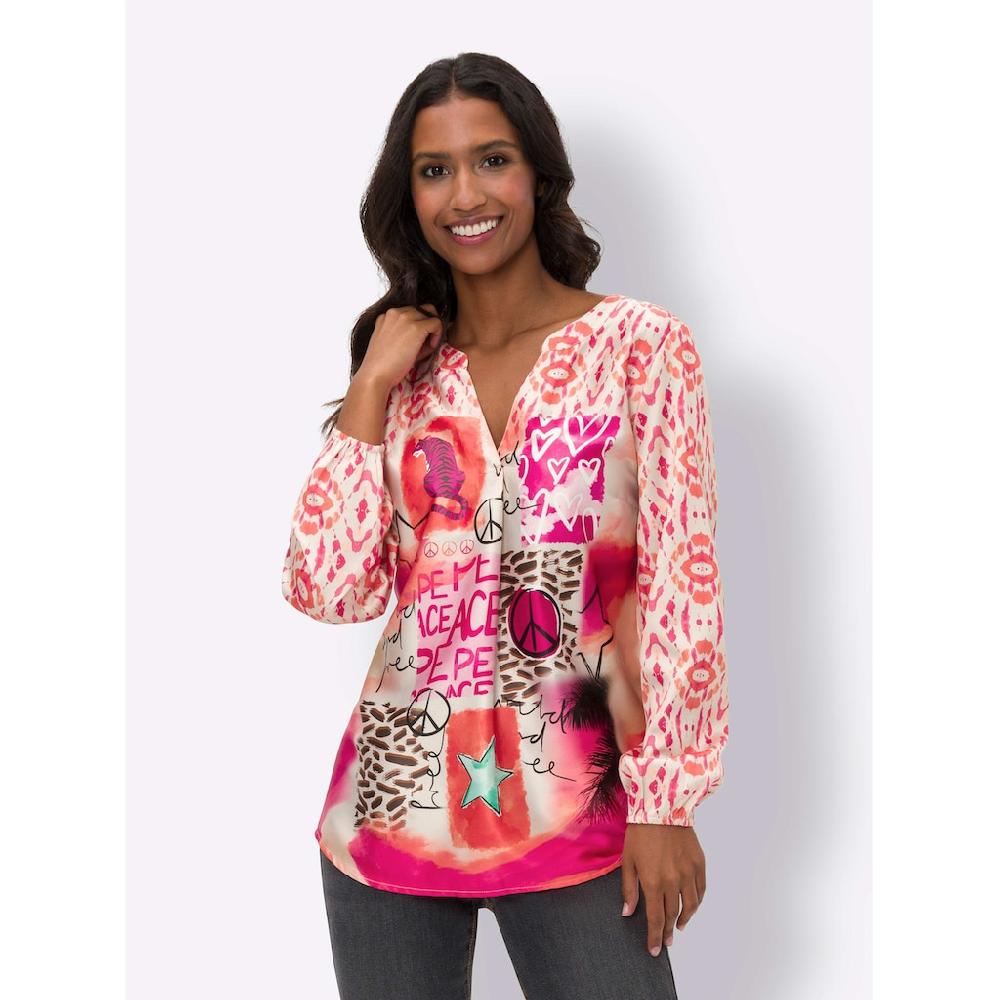 heine Druckbluse Tiefpreis