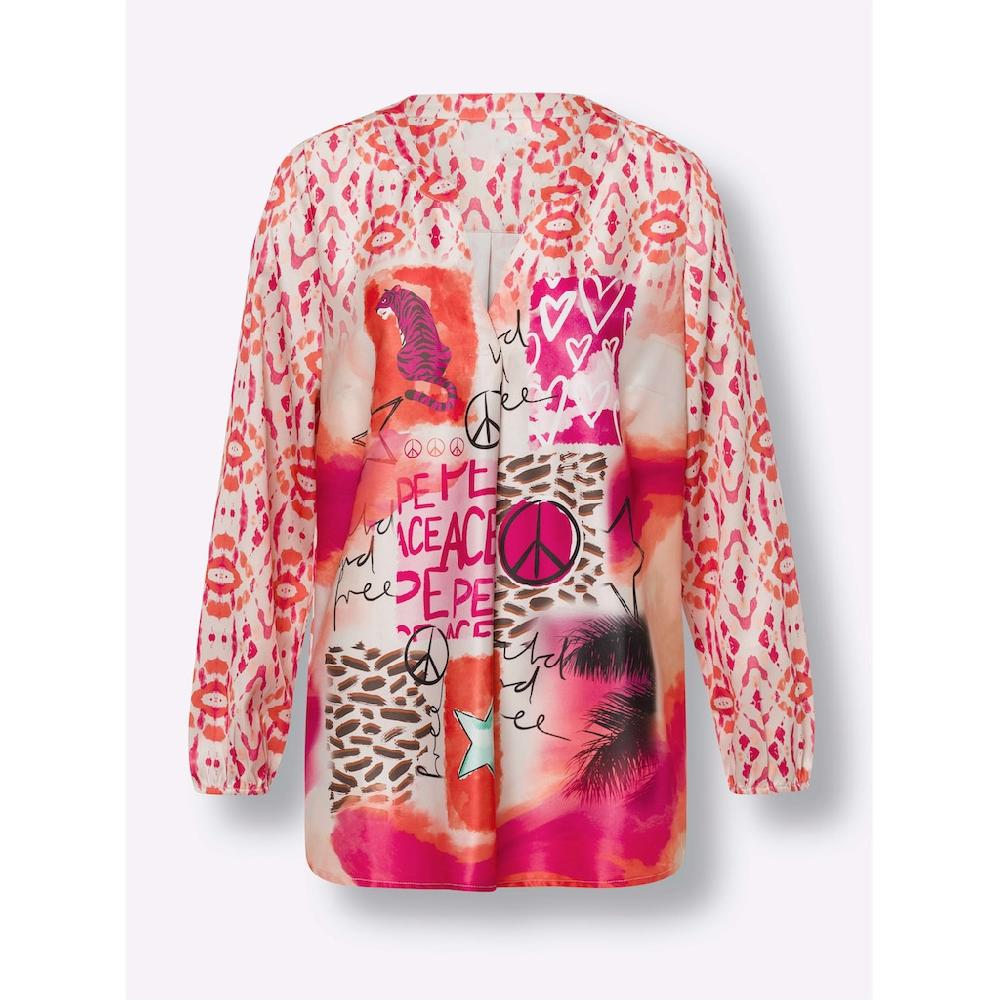 heine Druckbluse Tiefpreis