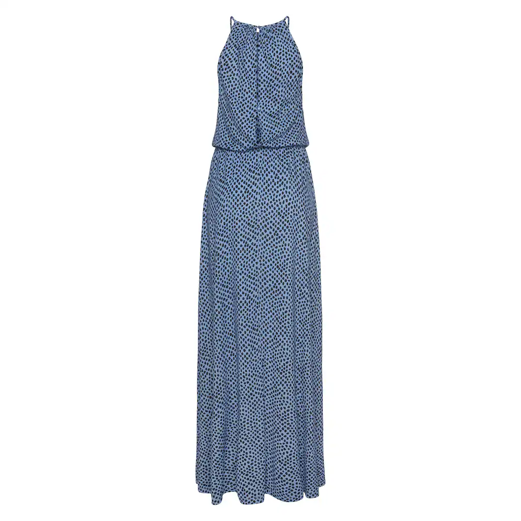 LASCANA Maxikleid mit Alloverdruck luftiges Sommerkleid Strandkleid Sonderangebot der Fabrik