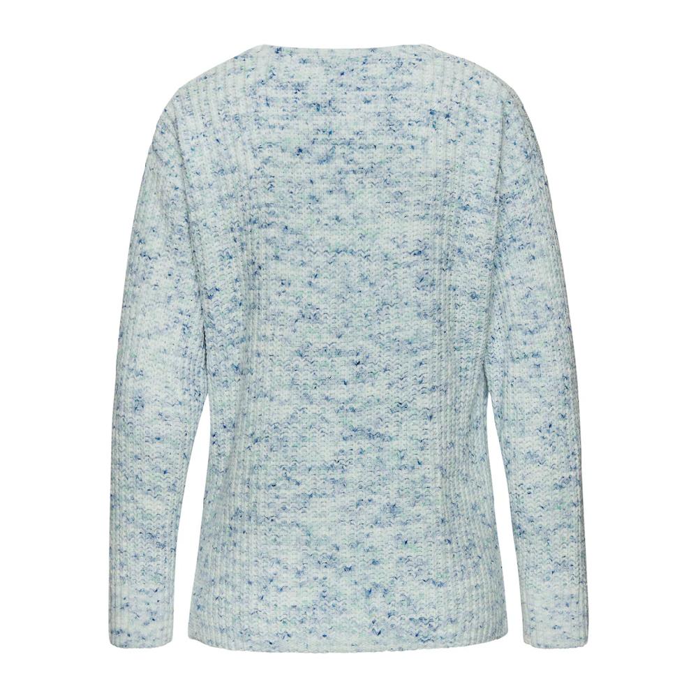 Buffalo V-Ausschnitt-Pullover aus weichem Chenille Strickpullover kuschelig weich Pastell Online