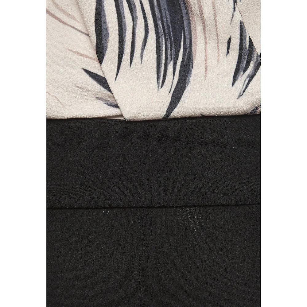 LASCANA Overall mit bedrucktem Oberteil eleganter Jumpsuit Business-Look festlich Outlet