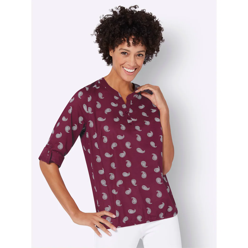 Inspirationen Schlupfbluse Flash Sale