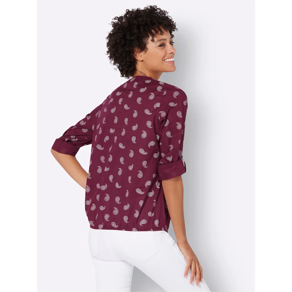Inspirationen Schlupfbluse Flash Sale