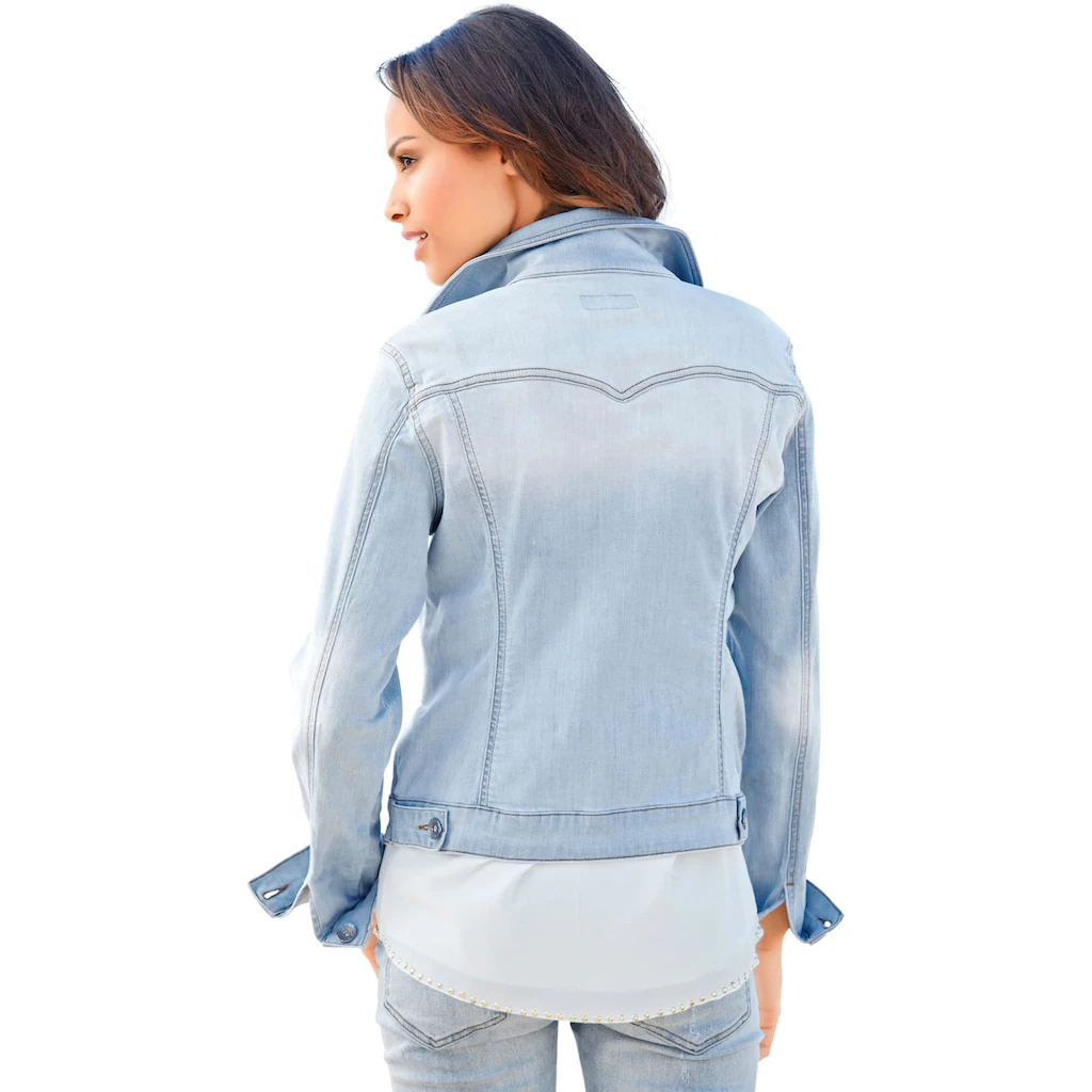 heine Jeansjacke ohne Kapuze Lagerräumung