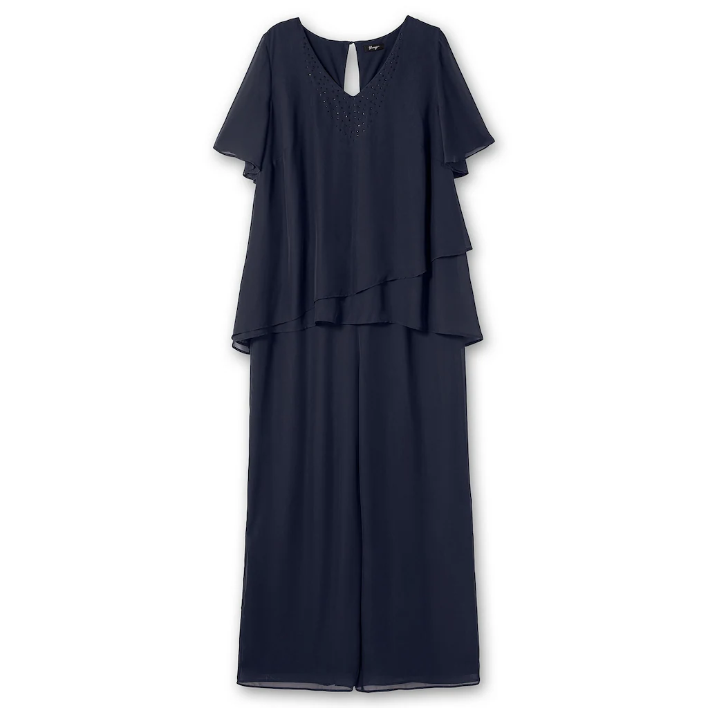 Sheego Jumpsuit »Große Größen« im Lagenlook mit weitem Bein Zeitlich begrenztes Angebot