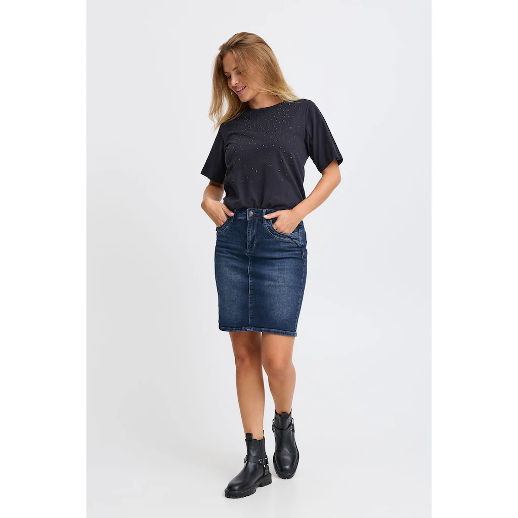 Pulz Jeans Jeansrock »Jeansrock PZKAROLINA HW Skirt« Blitzangebot