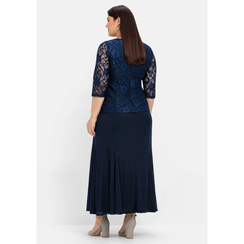 Sheego Abendkleid »Große Größen« mit floraler Spitze Neuheiten